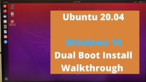 installing ubuntu along side with windows 10